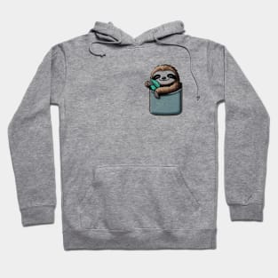 Kawaii Pocket Sloth Hoodie